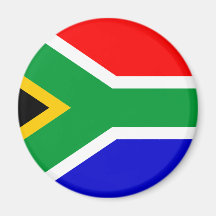 Südafrika-Flagge Magnete