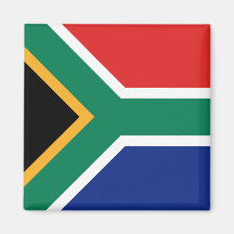 Südafrika-Flaggen-Magnet Kühlschrankmagnet