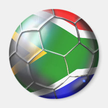 Südafrikafußball-Geschenke 2010/2011 Kühlschrankmagnet