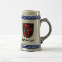 Sudetenland Stein Kaffee Tassen