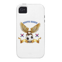 Südkorea-Fußball-Entwürfe iPhone 4/4S Cover
