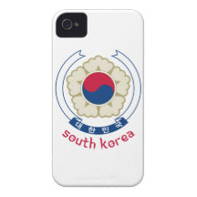 SÜDkorea - Koreaner/Asien/Asiat/Emblem/Flagge Case-Mate iPhone 4 Hüllen