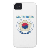 SÜDkorea-Wappen iPhone 4 Hüllen