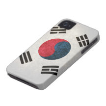 Südkoreanische Flagge iPhone 4 Etuis