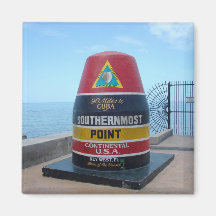 Südlichster Magnet Punkt-Bojen-Key Wests Florida