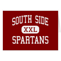 Südseite - Spartans - Mitte - Rockville-Mitte Grußkarten