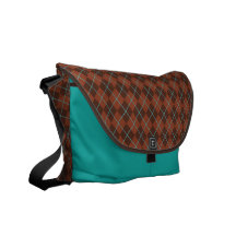 SüdwestRauten-Bote-Tasche Kurier Tasche