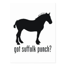 Suffolk-Durchschlag Postkarte