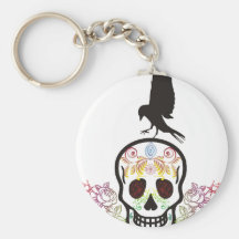 sugar skull schlüsselbänder