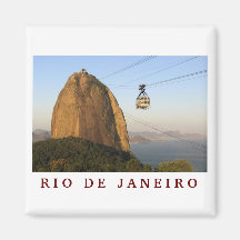 "Sugarloaf, Rio de Janeiro" Magnet Kühlschrankmagnet