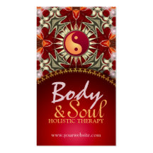 Sun-Balancen-Zeitalter Reiki Yoga-Visitenkarten