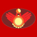 Sun-Hände aufkleber