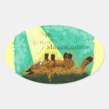 Sun-Stellen-Maximierung Sticker