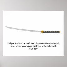 Sun Tzu-Zitat Plakate