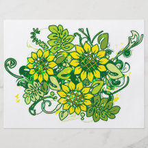 Sunflower_Growth Flyerbedruckung