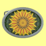 Sunflower Kaleidoskop gürtelschnallen