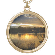 Sunrise by the Riverbank Custom Jewelry