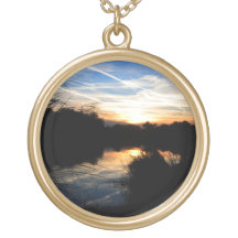 Sunrise Over a River Custom Jewelry