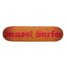 "Sunset Surfer" Skateboard