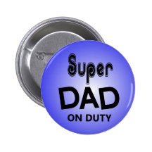 Super-VATI im Dienst Anstecknadelbuttons
