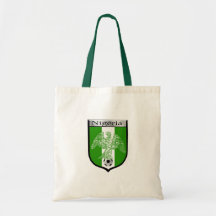 Superadler Nigeria-Wappen für Naija Fans Leinentasche