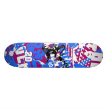 SuperBowl Graffiti-Skateboard Skate Board