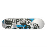 Supergirl Flecken und Spritzer skateboards