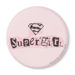 Supergirl Logo-Lösegeld-Anmerkung magnete