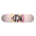 Supergirl Logo mit Krone skateboards