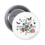 Supergirl Schmetterlinge buttons