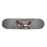 Supergirl schwarze Sicherheitsnadeln skateboards