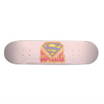 Supergirl starkes Logo skateboards