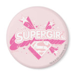 Supergirl Sterne und Logo magnete