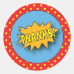 Superhero |  Favor Sticker aufkleber