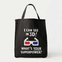 Supermacht 3D Einkaufstasche