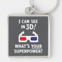 Supermacht 3D Schlüsselband