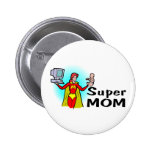 Supermamma (Unternehmens) Anstecknadelbuttons