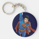 Supermann, der vorwärts fliegt schlüsselband