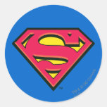 Supermann-Klassiker-Logo Aufkleber
