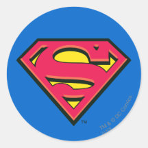 Supermann-Klassiker-Logo Aufkleber