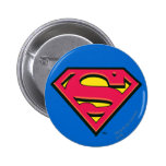 Supermann-Klassiker-Logo Buttons