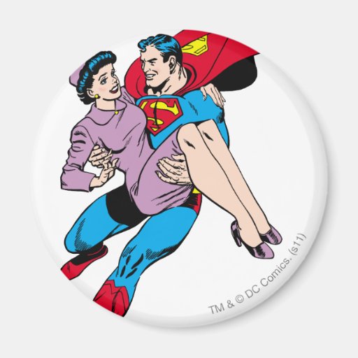 Supermann rettet Louis Kühlschrankmagnete