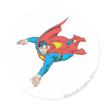 Supermann-Tauchen verlassen aufkleber