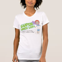 Supermittagessen-Dame T-Shirt
