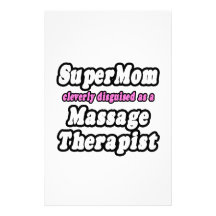 SuperMom-… Massage-Therapeut Individuelles Büropapier