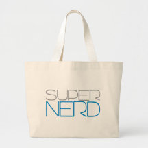 SuperNerd Leinentasche