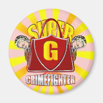Superoma Crimefighter - Schwingen-Nana-Schwingen magnete