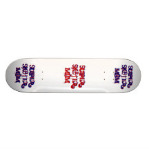 SuperSkateboard Sk8ter Mamma-I Skateboard Brett
