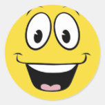 SuperSmiley Runde Sticker