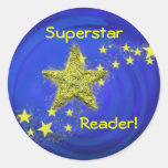 Superstar-Leser! Aufkleber